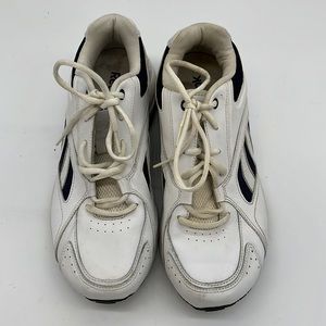 Reebok DMX MAX White & Blue Sneakers Size 9 XWIDE 4E